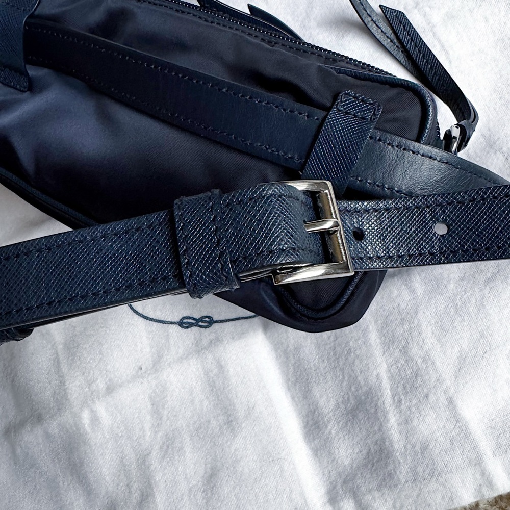 Authentic Prada Re Edition Nylon Triangle Logo Bl… - image 7